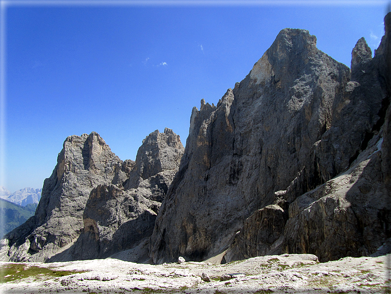 foto Passo Valles, Cima Mulaz, Passo Rolle